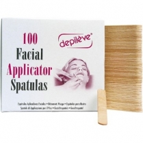 Depileve Facial Applicator Spatulas 100-pack WSF: