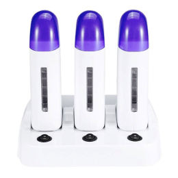 Silver Star Triple Roll On Wax Heater Blue 11520