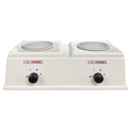 Gigi Deluxe Double Wax Warmer  0230CN