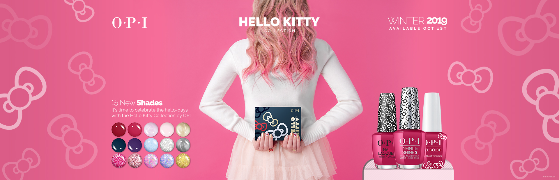 OPI Hello Kitty Winter 2019 Collection