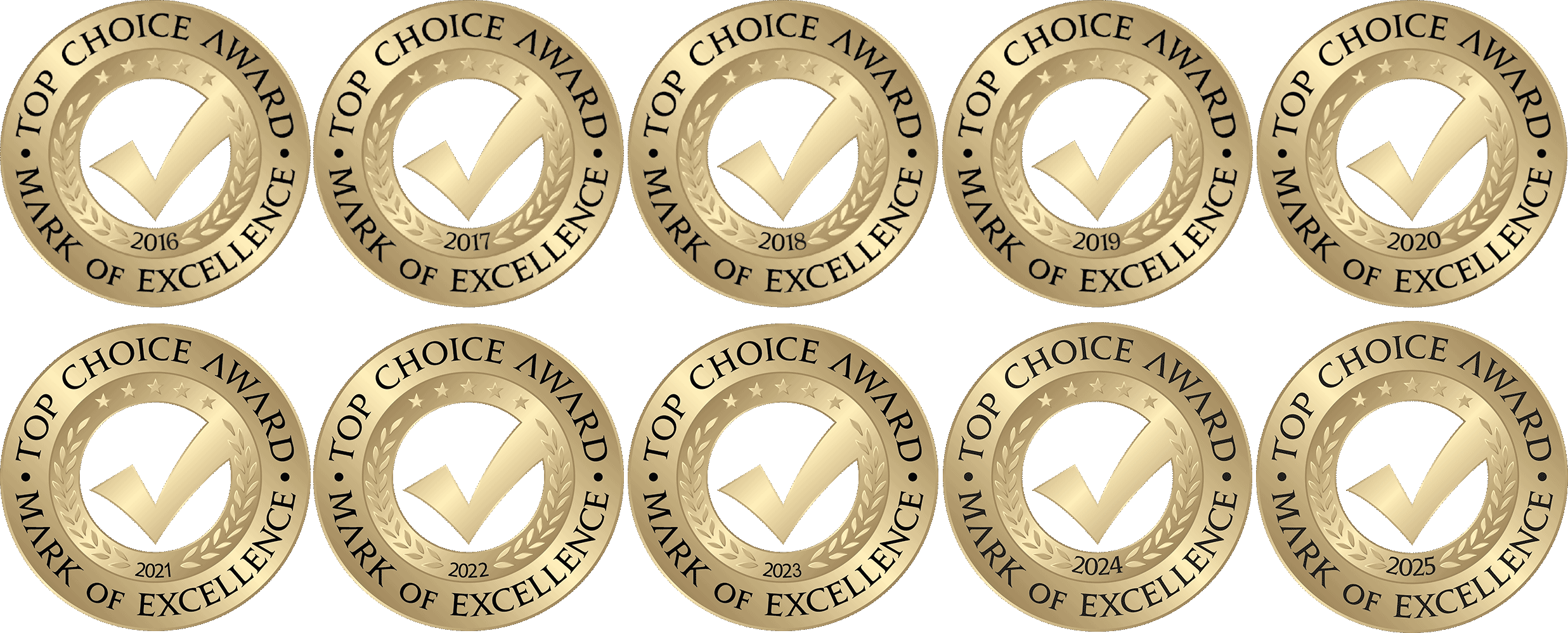 Top Choice Awards 2015-2024 Beauty Supply in Greater Toronto Area
