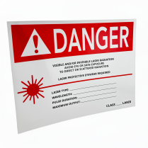 Laser Safety Sign