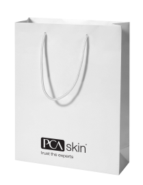 25 PK Retail Logo Bags with 25 Sheets of Tissue Paper