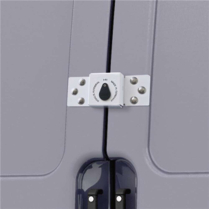 Abus Lock 141/200 B White Hasp Only Diskus Integral Hasp