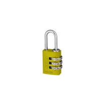 Abus 145/20 Resettable 3-Digit Colored Aluminum Combination Padlock