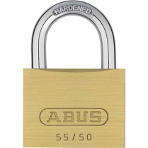 Abus Lock 55/50 KD B Solid Brass Economy Padlock