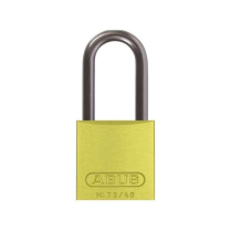 ABUS 72/40HB40-KA Yellow 1-9/16" Anodized LW Aluminum Safety Padlock