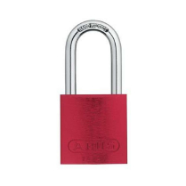 ABUS 72/40HB40-KD Red 1-9/16" Anodized LW Aluminum Safety Padlock