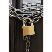 Abus Lock 75/30 B Solid Brass 1-1/4 Width Padlock Dimple Key