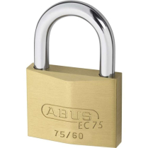 Abus Lock 75/60 B Solid Brass Padlock 2-3/8" Padlock