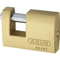 Abus Lock 82/63 B Solid Brass Padlock 2-1/2" Width Monoblock