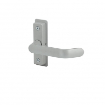 Adams Rite 4569-501-130 Flat Euro Lever Trim with Return