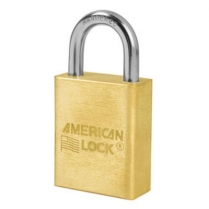 American Lock Rekeyable Padlock 1-1/2" Solid Brass