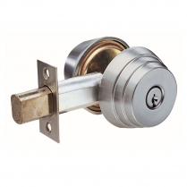 Arrow Lock E61-15 Deadbolt, Single Cylinder, Satin Nickel