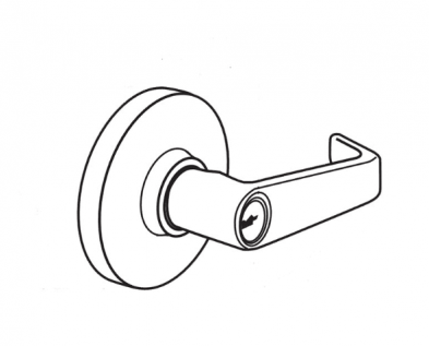 Arrow Lock MLX82SB-10BP-IC Storeroom Lever Lock