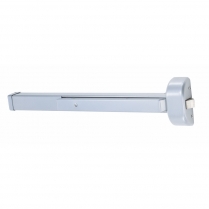 Arrow Lock S1250E-AL Rim Exit Device, 30", Aluminum Painted