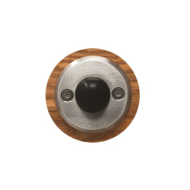 ABH 1841-US32D 2&frac12;in Steel 1in Ligature Resistant Wall Stop