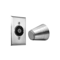 ABH 2400LR-US28 ElcMag Lig Resist Wall Mount Angled Arm Alum