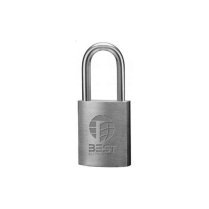 Best Lock 1-25/32" Padlock-1-1/2" Shackle-Key Retg-less core