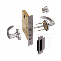 Best Lock 45H7A15J626 Office, Mortise Lock less core