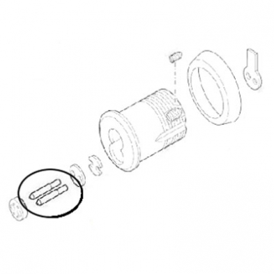 Best A40095 Standard Throw Pins