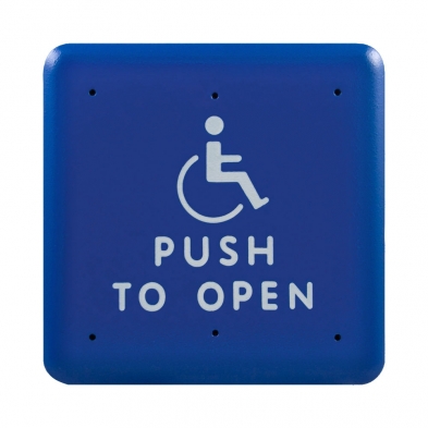 BEA 10PBS451B Stainless Steel Push Plate, 4.5" Square