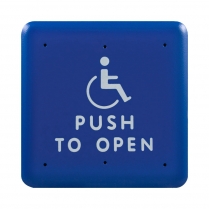 BEA 10PBS451B Stainless Steel Push Plate, 4.5" Square