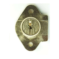 CCL Security 02067-78KA Surface Mounted Desk Lock