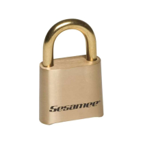 CCL Security K0436 Keyless Sesame Padlock Marine Type Brass