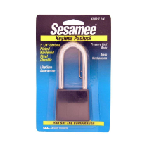 CCL Security K500-214 Combo Padlock, 2-1/4" Shackle