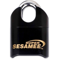 CCL Security K646 Super Sesame Padlock Black Hardened Steel