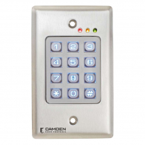 Camden CM-120WV2 Outdoor SS 999 Users Metal Backlit Keypad