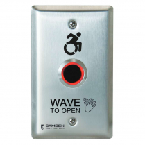 Camden CM-221 Switch Steel Touchless Wave Open, Double Mount