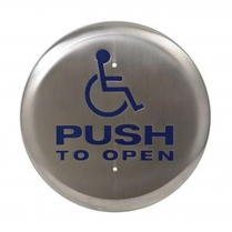 Camden CM-60/4 6" Round Blue Switch, WC, PTO Push Plate