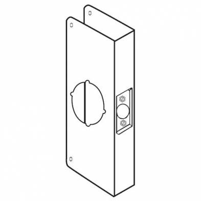 Don Jo 12-PB-CW Wrap Around Plate