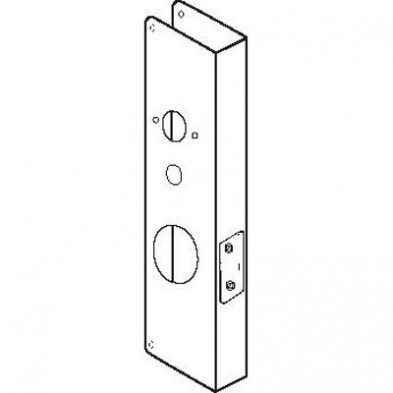 Don Jo Wrap-Around, Kaba 1000, 2 3/4" Backset, 1 3/4" Door