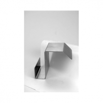 Don-Jo Foot Pull 46, 4.5" Projection, Satin Stainless Steel