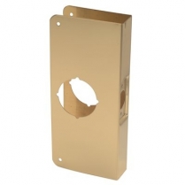 Don Jo Wrap-Around, Brass, 2 3/4" Backset, 1 3/4" Door