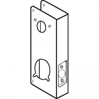 Don Jo Kaba 5000 Wrap Around,Stainless, 2 3/4" BS, 1 3/4" Dr