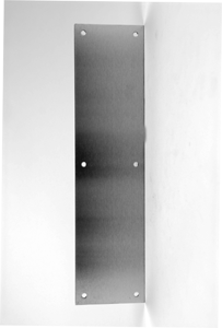 Don Jo Push Plate 3-1/2" X 15", Brass