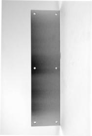 Don Jo Push Plate 3-1/2" X 15", Brass