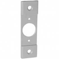 Don Jo Mortise To Cyl Conversion, Silver, 4 1/4" x 1 1/4"