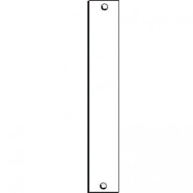 Don Jo Door Filler Plate, Prime, 8" x 1 1/4" x 3/16"