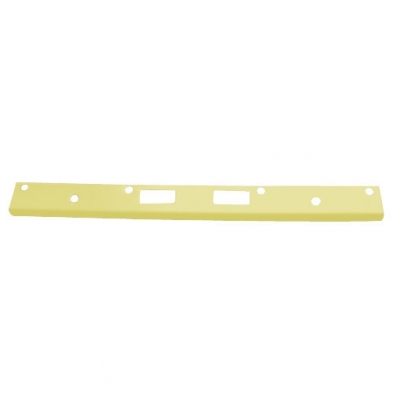  Don Jo Armor Strike, Brass, Double Hole, 12" x 1 3/4"