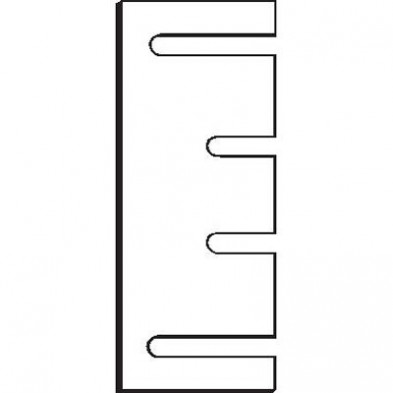 Don Jo .060 Hinge Shim, 4 1/2" x 1 5/8"