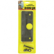 Don Jo Latch Protector, Silver, Alum Store Door 2 5/8" x 7"