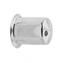 Don Jo Thimble Strike, Chrome, 1" Diameter