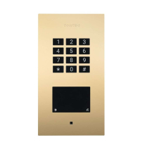 Doorbird A1121-F US3 IP Keypad WiFi Ethernet Weigand Brass