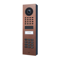 Doorbird D1101KV-S US10 Video Keypad Sngl Button Brnz