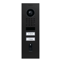 Doorbird D1102FV-F US19 Video Fingerprint Two Buttons Blk